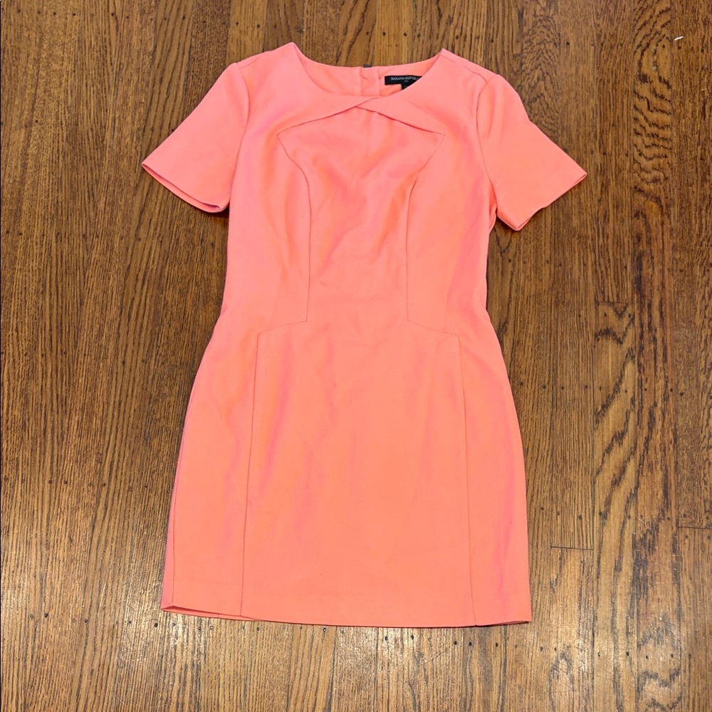 Banana Republic Coral Mini Dress - Picture 2 of 8